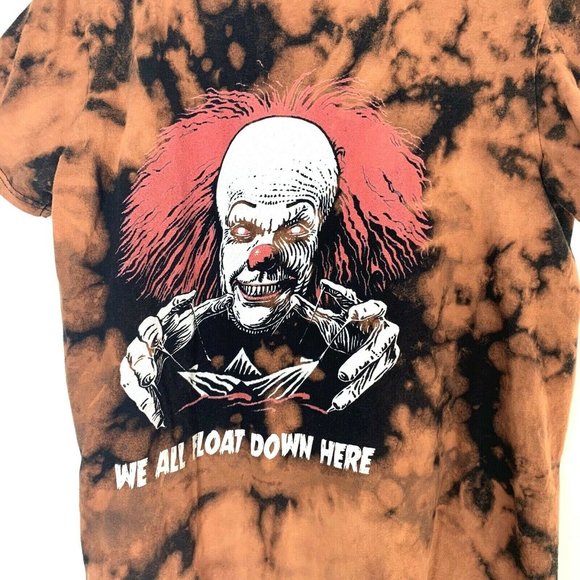 Stephen King IT "We All Float Down Here" Acid Wash - Picture 4 of 5